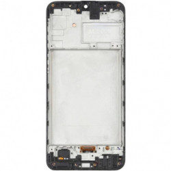 N132 Pantalla Original Con Marco Para Samsung Galaxy M31 / M315 /m21s 2020 (NEGRO)