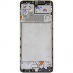 N133 Pantalla Completa Original Con Marco Para Samsung Galaxy M32 / M325 (NEGRO)