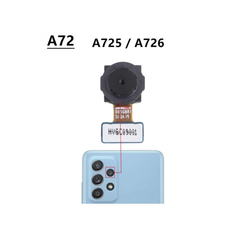 n137 n4 Camara Macro de 5 mpx para Samsung Galaxy A52, Galaxy A52 5G, Galaxy A72, Galaxy A72 5G