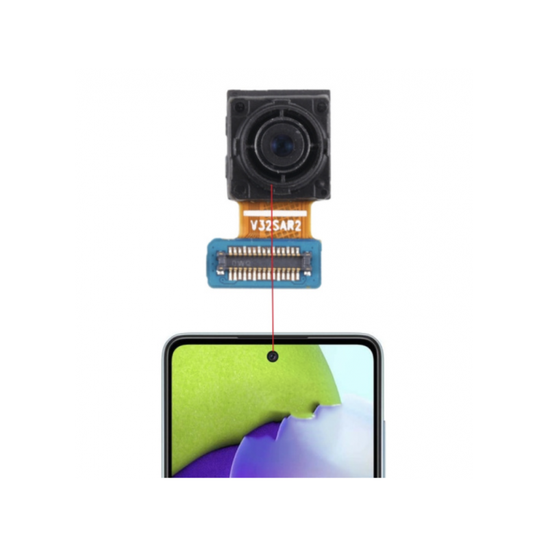N140 Cámara Teleobjetivo para Galaxy Samsung Galaxy a52 / a526 / A72 / A72 5G