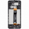 N140 Pantalla Completa con Marco Para Samsung Galaxy A12 2021 / A127 (NEGRO) Premium CDOT