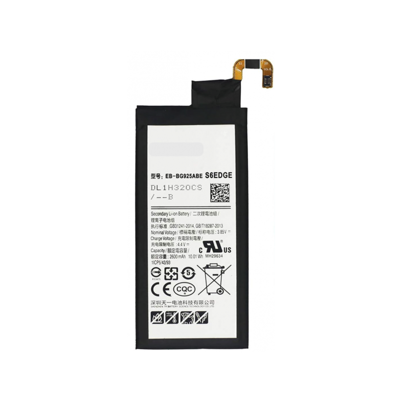 N153 Bateria Nueva EB-BG925ABE para Samsung Galaxy S6 Edge SM-G925 de 2600mAh SIN LOGO