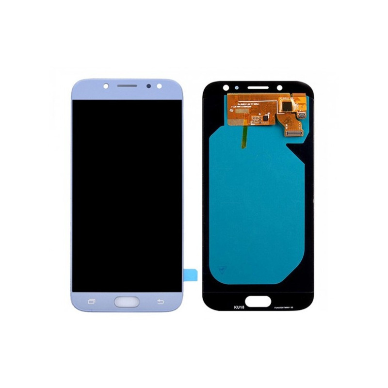 N154 Pantalla Completa Original Para SAMSUNG GALAXY J7 2017 / J730 (AZUL)