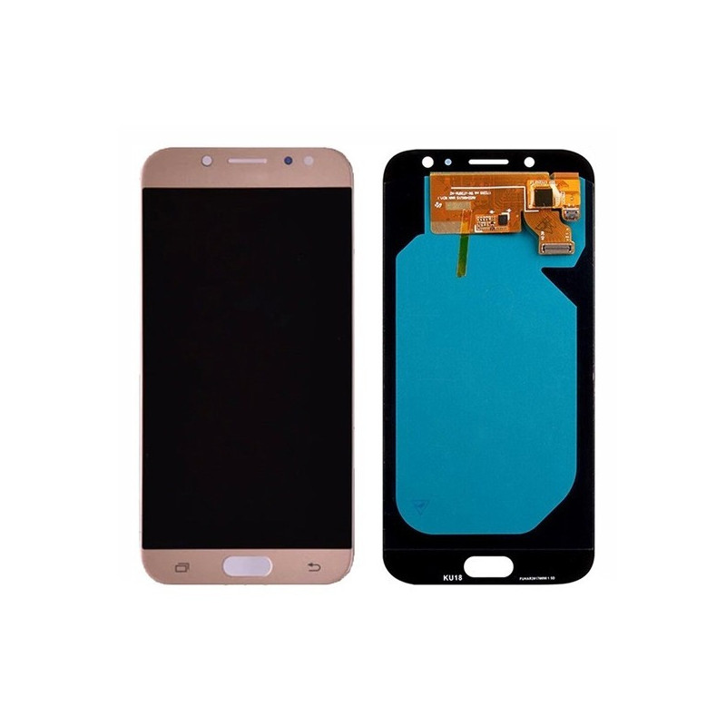 N154 Pantalla Completa Original Para SAMSUNG GALAXY J7 2017 / J730 (ORO)