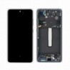 n159 Pantalla Completa LCD Y Táctil Original Con Marco para Samsung Galaxy S21 FE 5G G990B(GRIS)