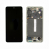 n159 Pantalla Completa LCD Y Táctil Original Con Marco para Samsung Galaxy S21 FE 5G G990B(VERDE)