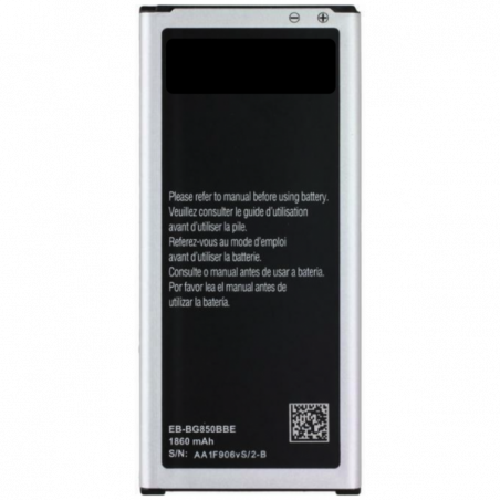 N160 Batería EB-BG850BBE / EB-BG850BBC Para SAMSUNG GALAXY ALPHA / G850F De 1850mAh SIN LOGO