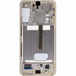 N160 Pantalla Completa Original Con Marco Para Samsung Galaxy S22 5G / S901(ROSA ORO)