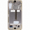 N160 Pantalla Completa Original Con Marco Para Samsung Galaxy S22 5G / S901(ROSA ORO)