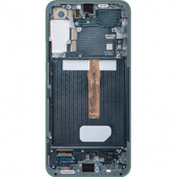 N160 Pantalla Completa Original Con Marco Para Samsung Galaxy S22 5G / S901(VERDE)