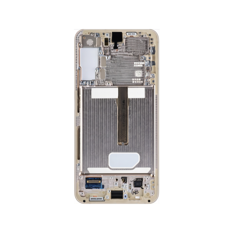 N160 Pantalla Completa Original Con Marco Para Samsung Galaxy S22 5G / S901(VIOLETA)