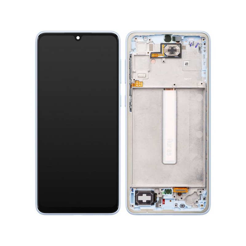 N163 Pantalla Completa ORIGINAL Con Marco Para Samsung Galaxy A33 5G / A336*AZUL*