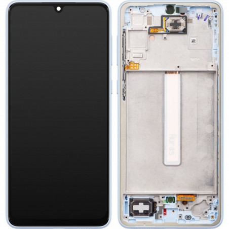 N163 Pantalla Completa ORIGINAL Con Marco Para Samsung Galaxy A33 5G / A336*AZUL*
