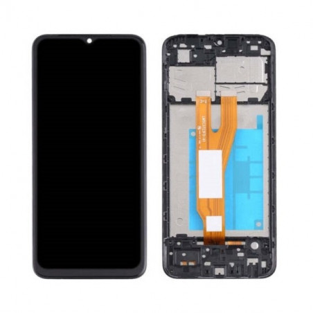 N165.1 Pantalla Completa Original Con Marco Para Samsung Galaxy A032 / A03 Core 2022 (NEGRO)