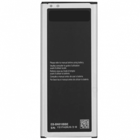 N167 Batería EB-BN910BBK EB-BN910BBE para Samsung Galaxy Note 4 N910 de 3220mAh SIN LOGO