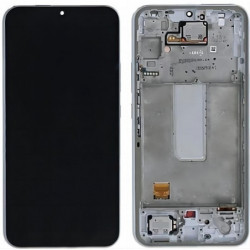 n167.1 Pantalla Completa LCD Y Táctil para Samsung Galaxy A34 5G (2023) A346B original plata