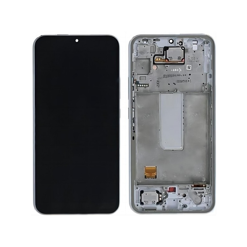 n167.1 Pantalla Completa LCD Y Táctil para Samsung Galaxy A34 5G (2023) A346B original plata