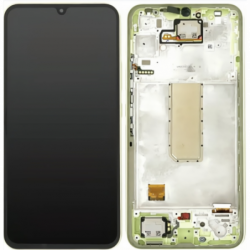 n167.1 Pantalla Completa LCD Y Táctil para Samsung Galaxy A34 5G (2023) A346B original verde