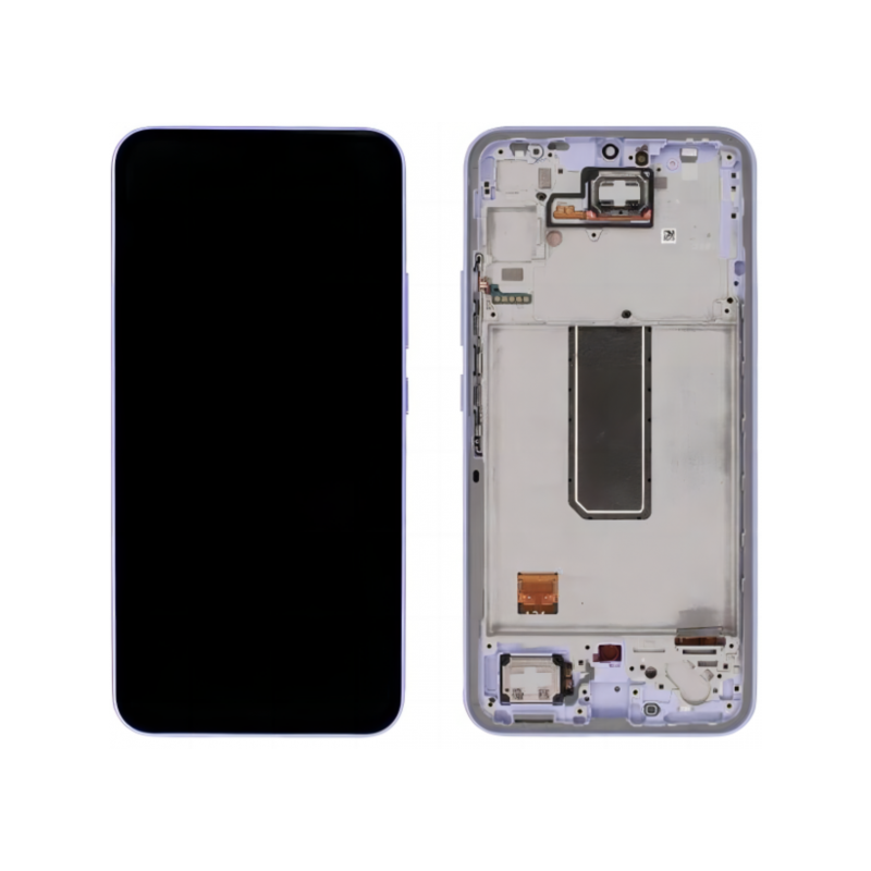 n167.1 Pantalla Completa LCD Y Táctil para Samsung Galaxy A34 5G (2023) A346B original violeta