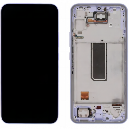 n167.1 Pantalla Completa LCD Y Táctil para Samsung Galaxy A34 5G (2023) A346B original violeta