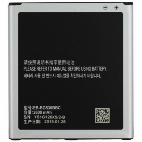 N169 Batería EB-BG530CBE EB-BG531BBE para Samsung Galaxy J5 J500/G530F G531F/J3 2016 J320/j2 2018 j250 de 2600mAh SIN LOGO