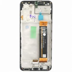 N172 Pantalla Completa Con Marco Para Samsung Galaxy A23 5G / A236 (NEGRO)