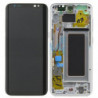 n176 Pantalla Completa Reparada Para Samsung Galaxy S8 G950 VIOLETA desmontaje