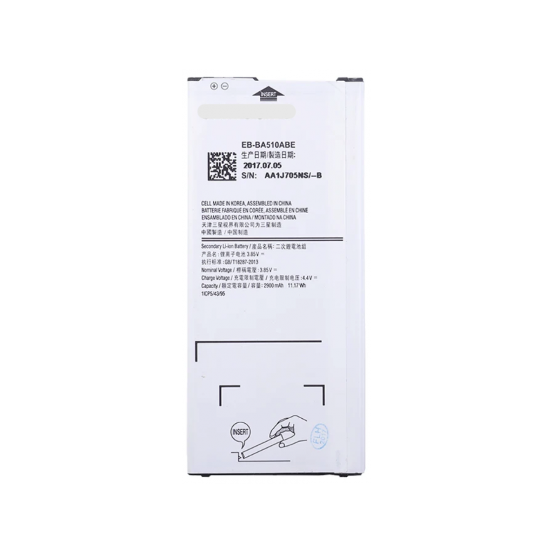 N179 Batería EB-BA510ABE para Samsung Galaxy A5 2016 / A510 de 2900mAh SIN LOGO