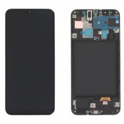 N183 Pantalla con marco compatible para Samsung Galaxy A30 (2019) A305F Amoled alta calidad