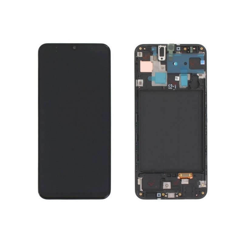 N183 Pantalla con marco compatible para Samsung Galaxy A30 (2019) A305F Amoled alta calidad