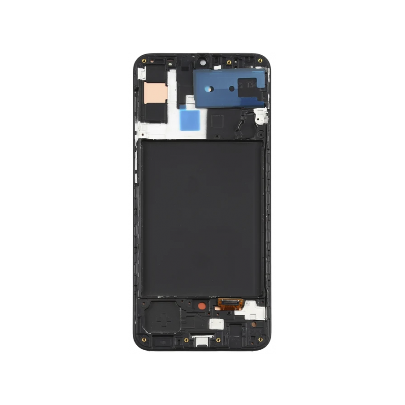 N184 Pantalla Completa Con Marco compatible Para Samsung Galaxy A30s / A307 amoled (funciona huella) alta calidad