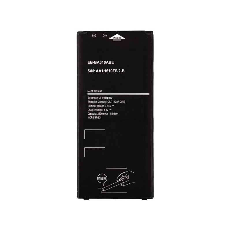 N186 Batería EB-BA310ABE Para SAMSUNG GALAXY A3 2016 / A310 De 2300mAh SIN LOGO