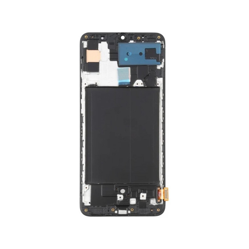N186 Pantalla Completa compatible Con Marco Para Samsung Galaxy A70 / A705 Amoled(Funciona Huella) alta calidad