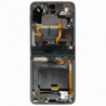 N191 Pantalla Completa amoled Y Táctil con marco (flexible) para Samsung Galaxy Z Flip 3 5G / F711B -NEGRO Original