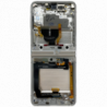 N191 Pantalla Completa Amoled Y Táctil Con Marco (Flexible) Para Samsung Galaxy Z Flip 3 5G / F711B -PLATA Original