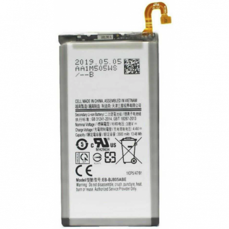 N193 Batería EB-BJ805ABE para Samsung Galaxy A6 Plus / A605F De 3500mAh SIN LOGO