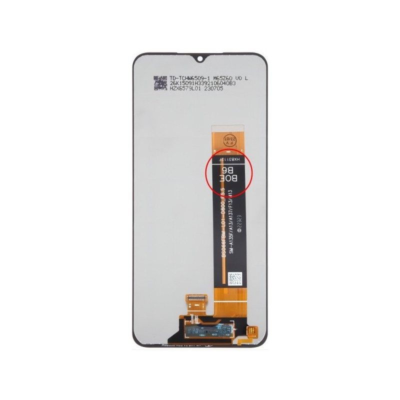 n195 Pantalla Completa ORIGINAL Sin Marco Para Samsung Galaxy A13 4G ( A135 ) / a13 2022 ( a137 )/A13 LITE (BOE)
