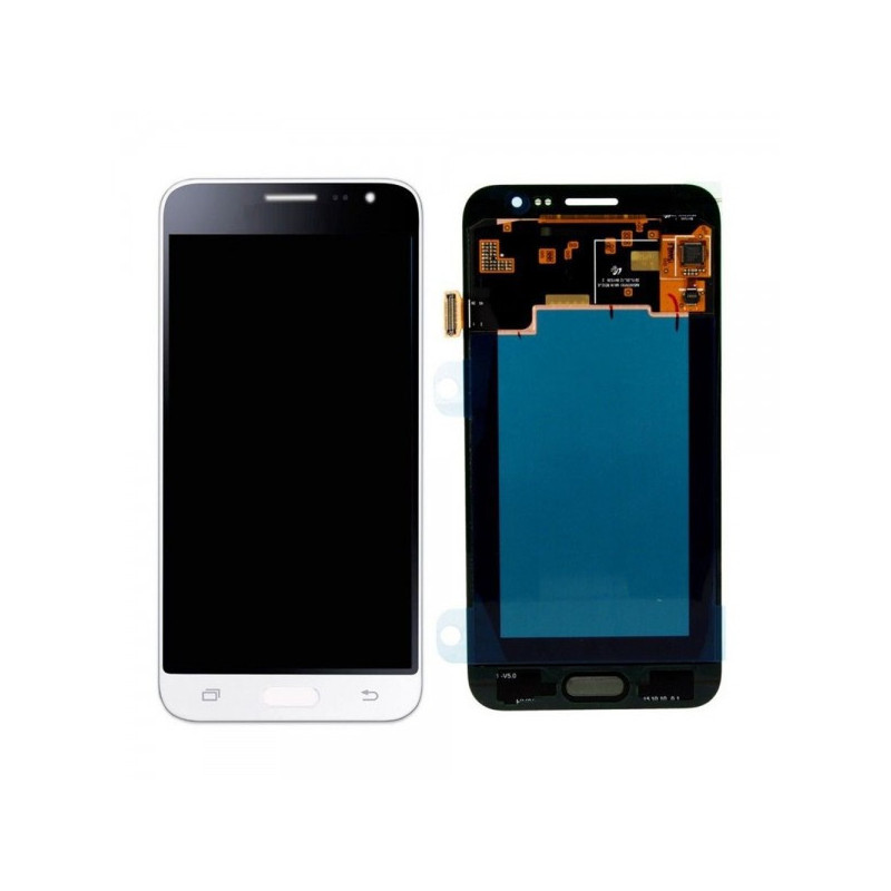 n2 Pantalla Completa N2 Compatible Para Samsung Galaxy J3 2016 J320 ( Blanco )