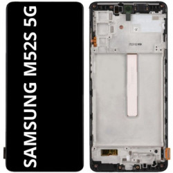 N206 Pantalla ORIGINAL Completa LCD y Tactil Con Marco Para samsung m52 5G / m526 (M52S 5G 2021)