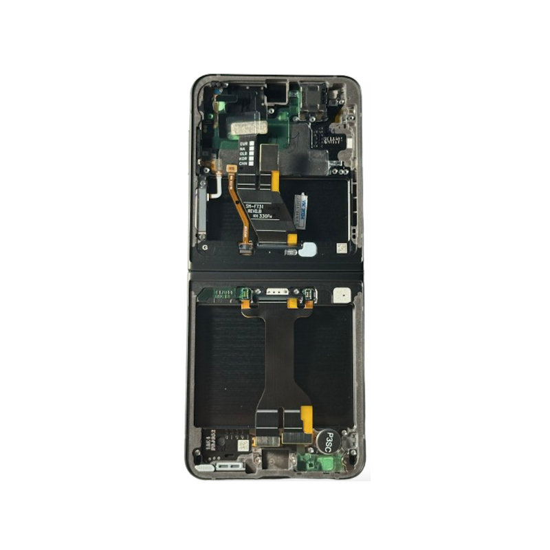 N207 Pantalla Completa Amoled Y Táctil Con Marco (Flexible) Para Samsung Galaxy Z Flip 5 5G , SM-F731 - AZUL Original