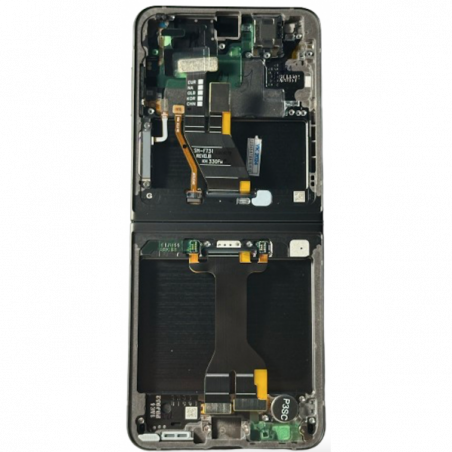 N207 Pantalla Completa Amoled Y Táctil Con Marco (Flexible) Para Samsung Galaxy Z Flip 5 5G , SM-F731 - AZUL Original