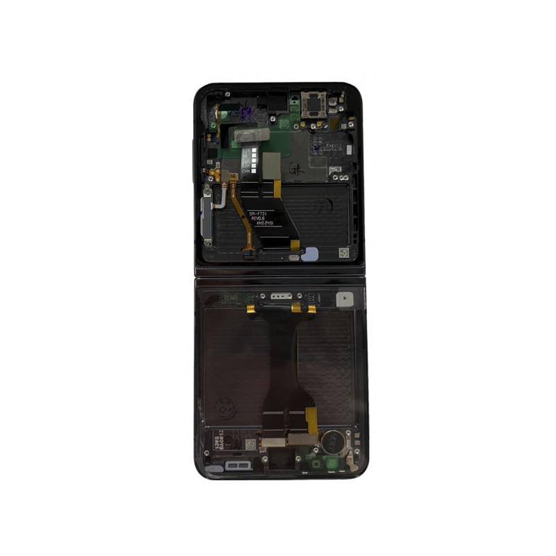 N207 Pantalla Completa Amoled Y Táctil Con Marco (Flexible) Para Samsung Galaxy Z Flip 5 5G , SM-F731 - NEGRO Original
