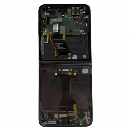 N207 Pantalla Completa Amoled Y Táctil Con Marco (Flexible) Para Samsung Galaxy Z Flip 5 5G , SM-F731 - NEGRO Original
