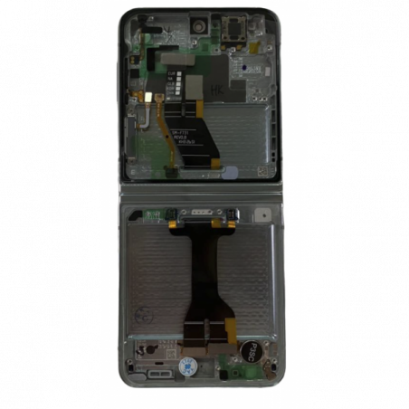 N207 Pantalla Completa Amoled Y Táctil Con Marco (Flexible) Para Samsung Galaxy Z Flip 5 5G , SM-F731 -VERDE Original
