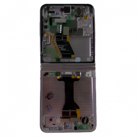 N207 Pantalla Completa Amoled Y Táctil Con Marco (Flexible) Para Samsung Galaxy Z Flip 5 5G , SM-F731 -VIOLETA Original
