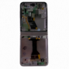 N207 Pantalla Completa Amoled Y Táctil Con Marco (Flexible) Para Samsung Galaxy Z Flip 5 5G , SM-F731 -VIOLETA Original