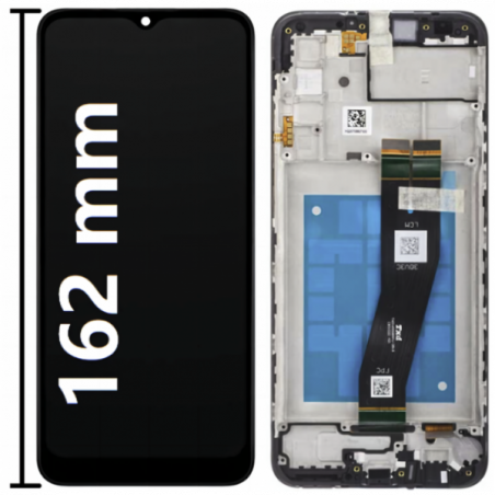 N212 Pantalla Completa Con Marco Para Samsung Galaxy A03S / A037G VERSION GRANDE De 162mm (ORIGINAL)