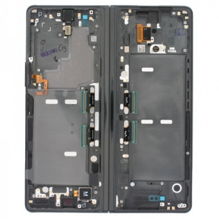 N219 Pantalla Completa Amoled Y Táctil Con Marco (Flexible) Para Samsung Galaxy Z Fold 2 5G SM-F916B Original (NEGRO)