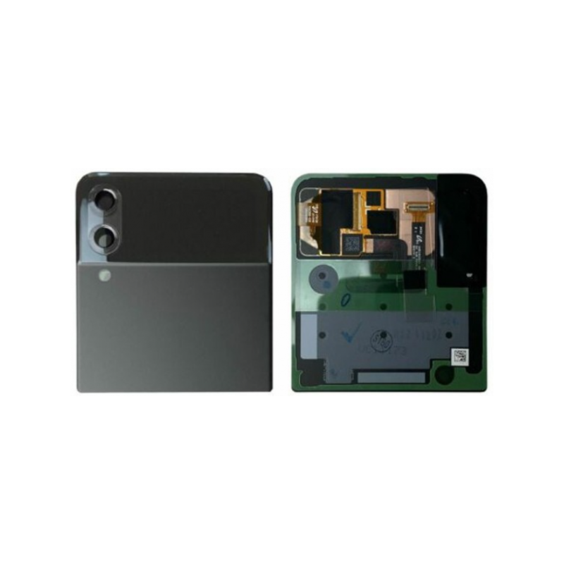 N221 Tapa Trasera Superior Con Mini Pantalla Para Samsung Galaxy Z FLIP3 5G / SM-F711 (De Desmontaje) Grado A