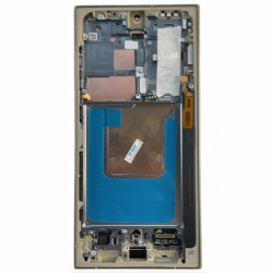 N227 Pantalla Completa Original LCD Y Táctil Con Marco Para Samsung Galaxy S24 ULTRA (S928) AMARILLO